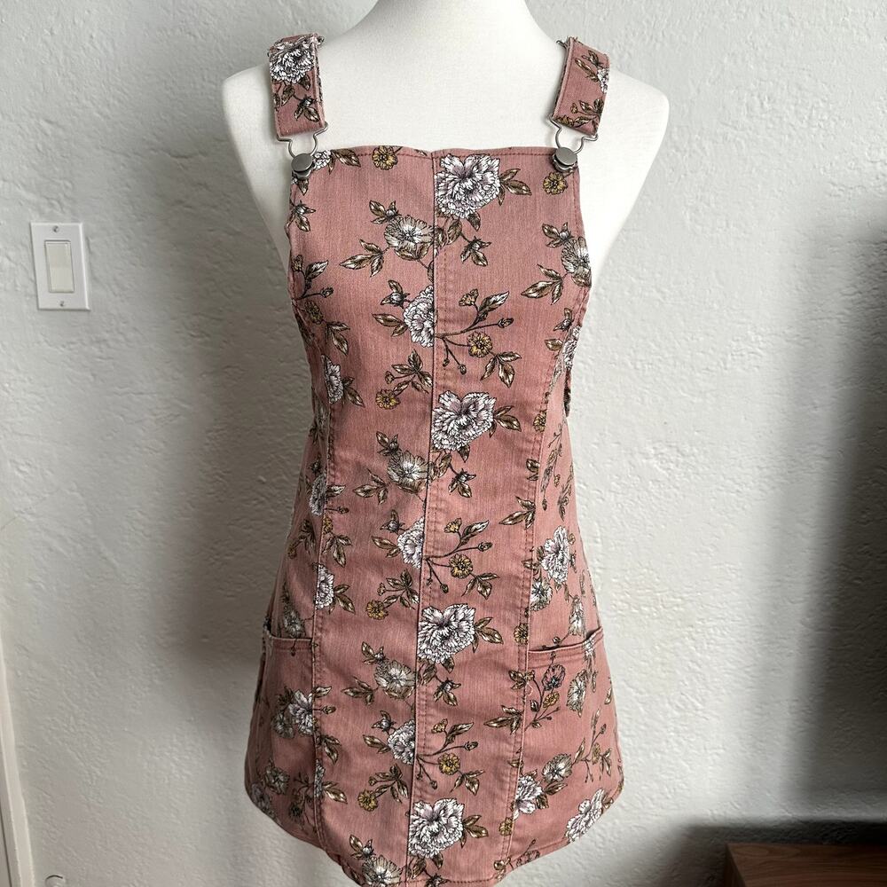 Autumnal Floral Overall‎ Dress